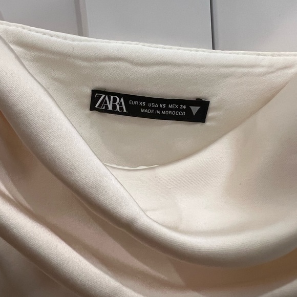 Zara Satin Corset Cream - Picture 2 of 3